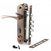 Картинка Замок врезной тяжёлый цилиндровый Apecs T-0523-C-AC-R медь правый